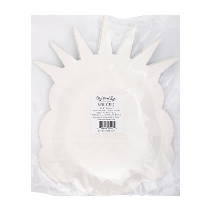 Lady Liberty Sunnies Paper Plate