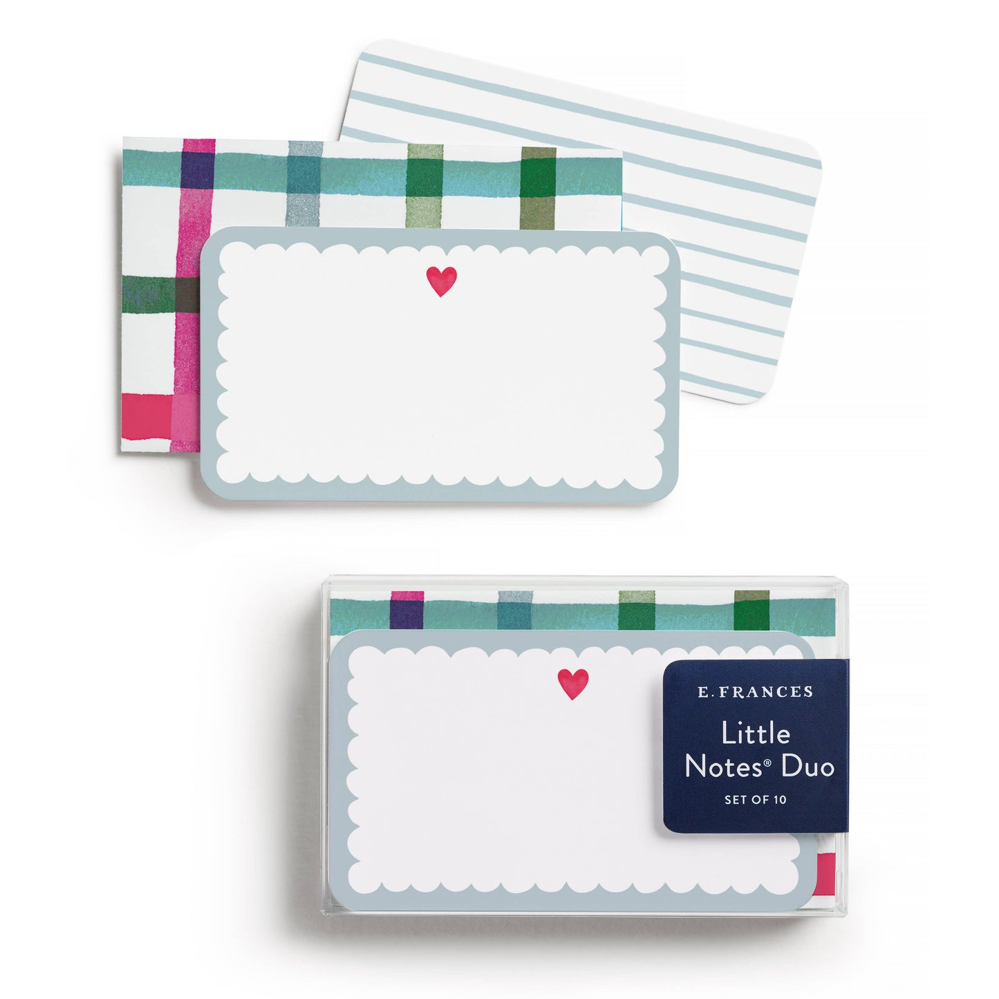 Scalloped Heart Little Note Cards
