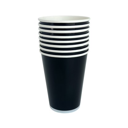 Black Matte Party Cups
