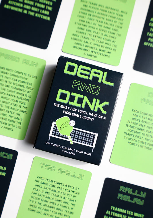 Deal and Dink Card Game