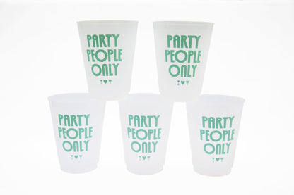 Socially Seri Party People Only Cups