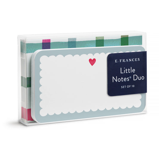 Scalloped Heart Little Note Cards
