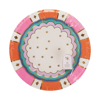 Welcome To The Circus Dessert Plate Set