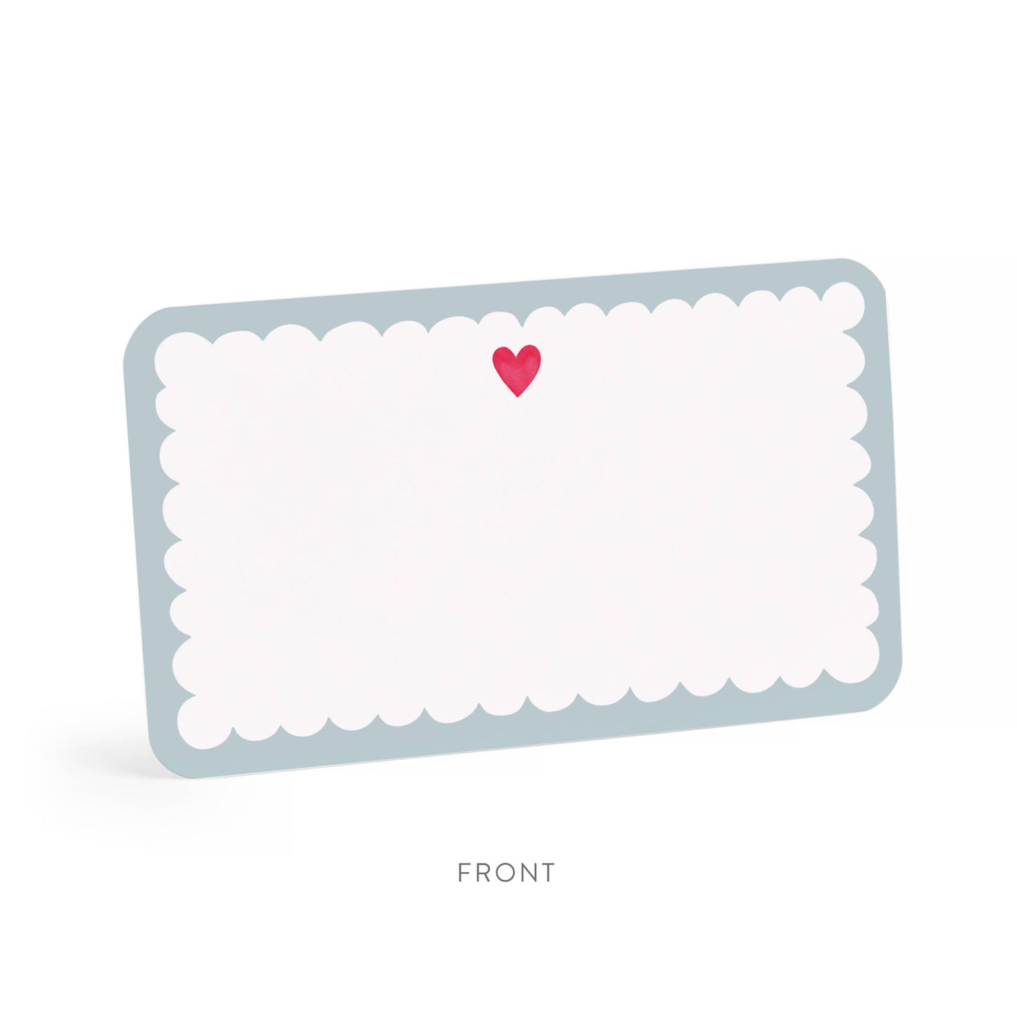 Scalloped Heart Little Note Cards