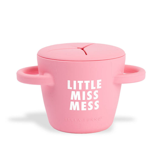 Little Miss Mess Happy Snacker: Pink