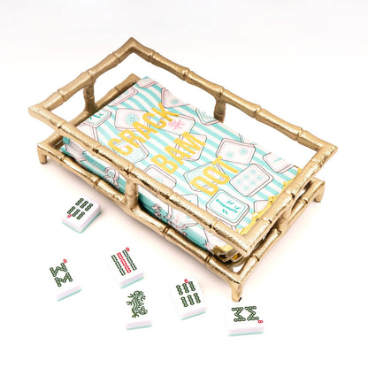 Mahjong Stripe Paper Guest Towels