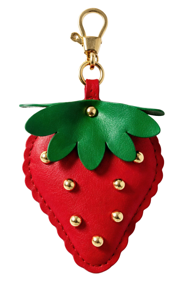 STRAWBERRY BAG CHARM