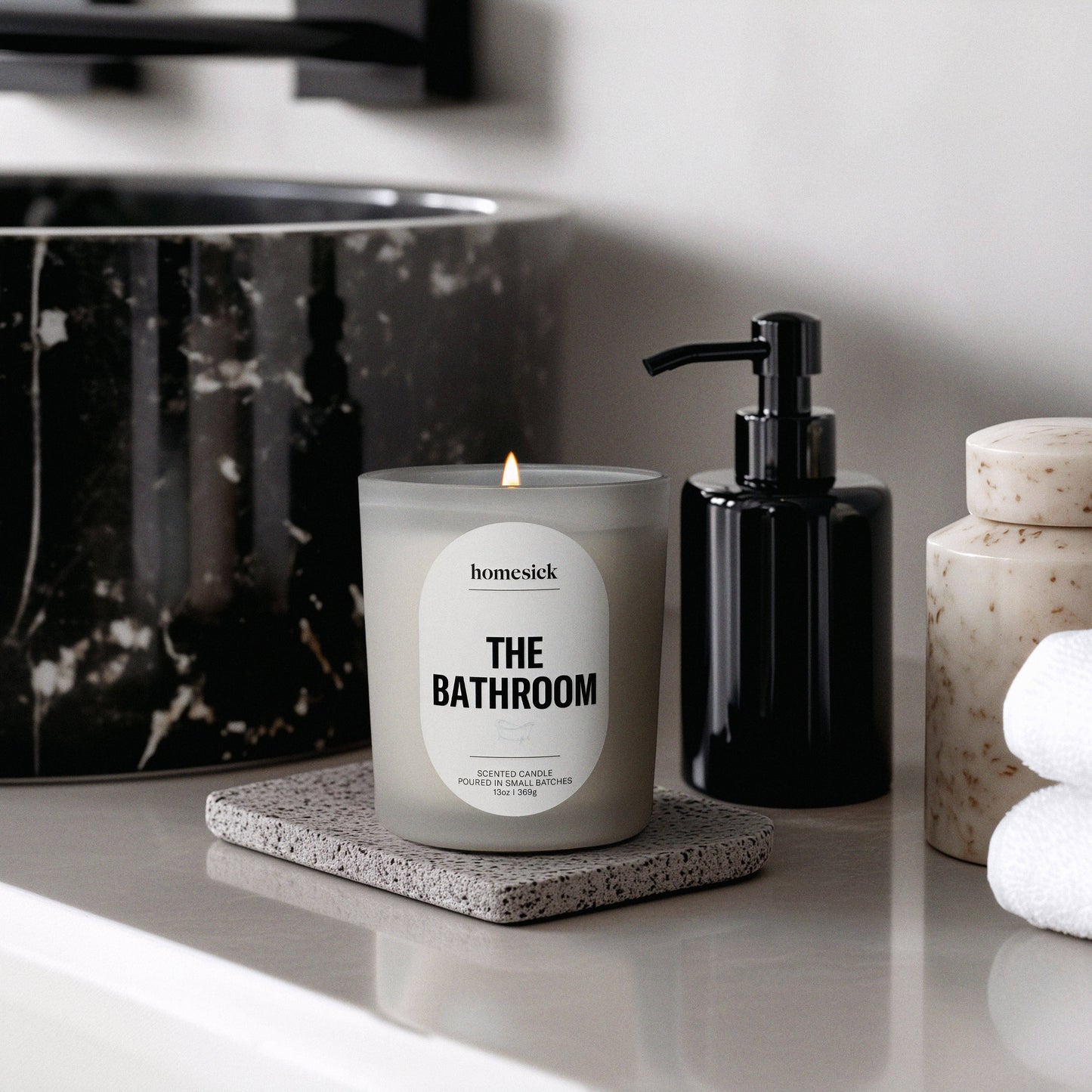 The Bathroom Candle