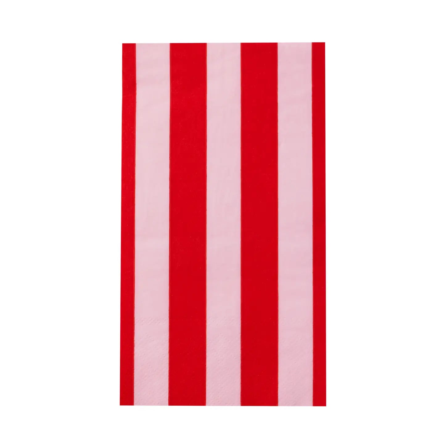 Pink & Red Cabana Stripe Guest Towels
