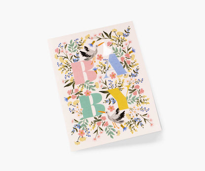 Mayfair Baby Card