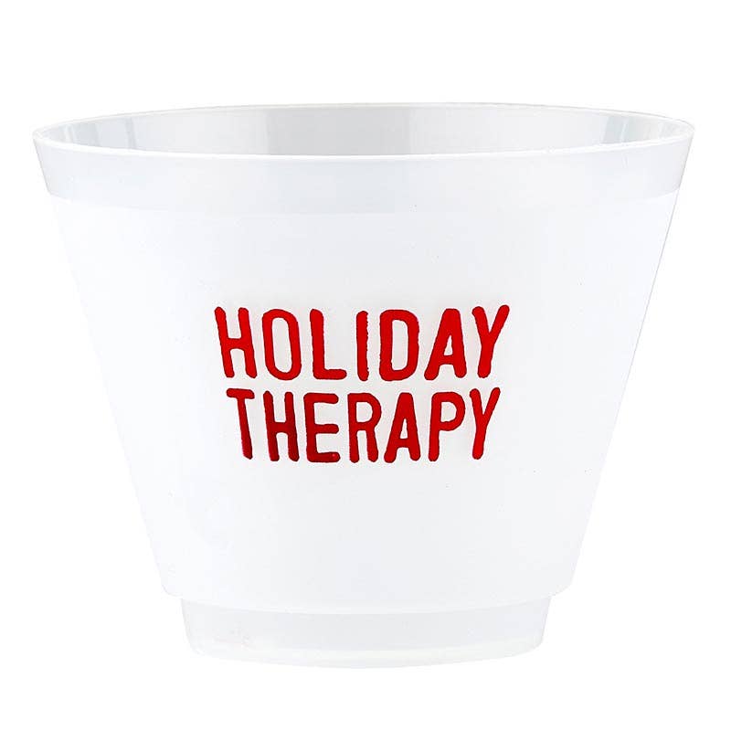 Holiday Therapy Tumbler Cups