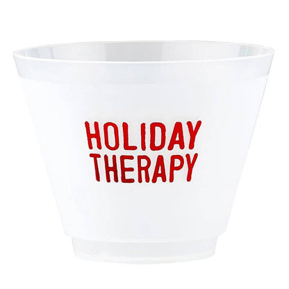 Holiday Therapy Tumbler Cups