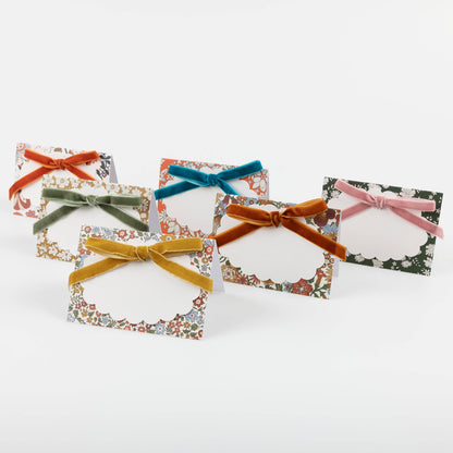 Meri Meri x Liberty Fall Place Cards