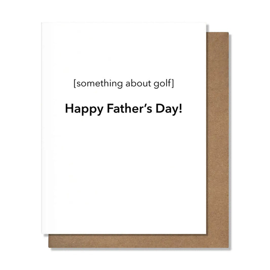 About Golf - Father's Day Card
