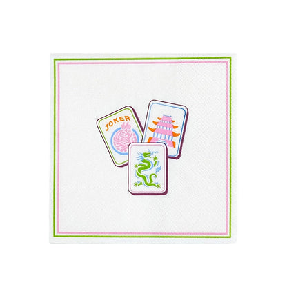 Mahjong Cocktail Napkins