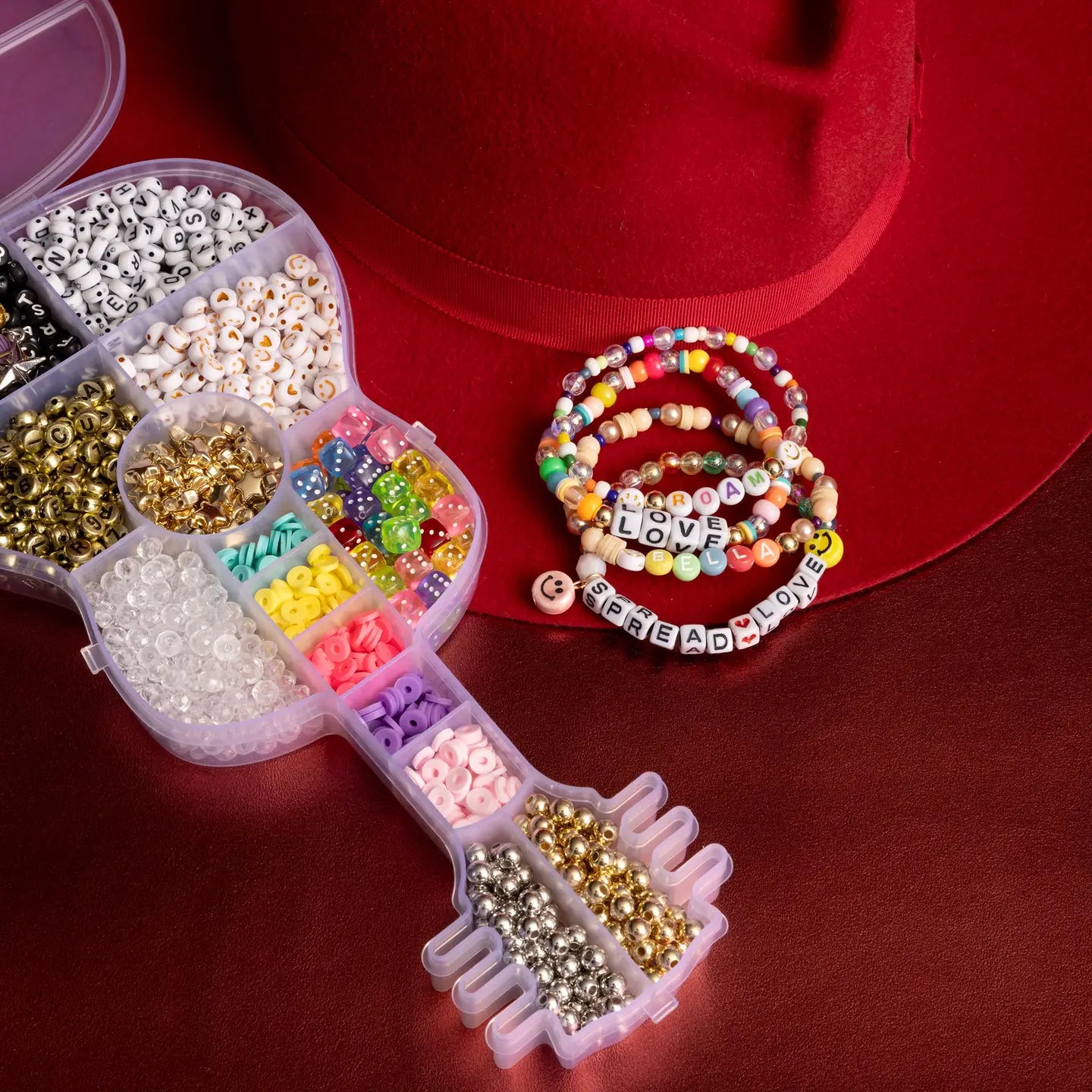 Superstar Letter Bead DIY Guitar Box