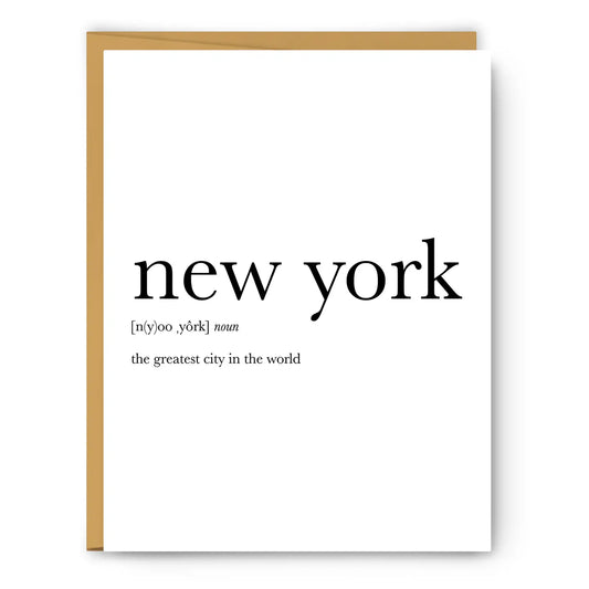 New York City - Card