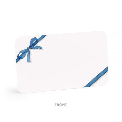 Blue Bow Little Note Cards