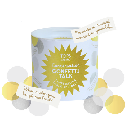 Confetti Talk Table Sprinkles - Conversation Prompts