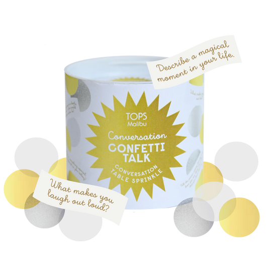 Confetti Talk Table Sprinkles - Conversation Prompts
