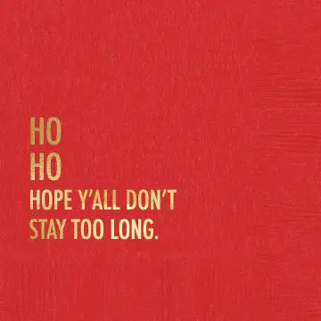 Don't Stay Holiday Napkin