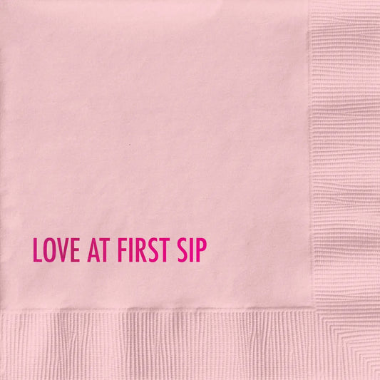 First Sip Cocktail Napkin