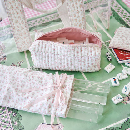 Mahjong Jelly Tote Set: Quilted Ditsy Floral