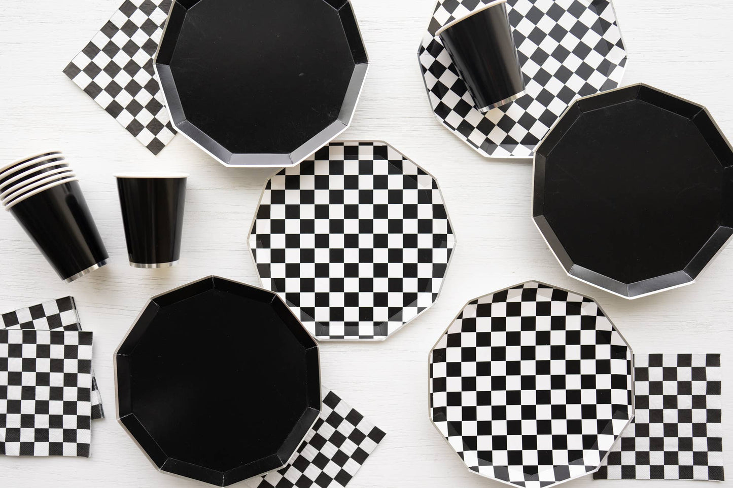 Black Matte Party Cups
