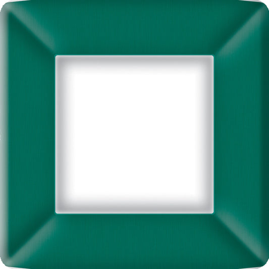 Dark Green 10" Square Plates