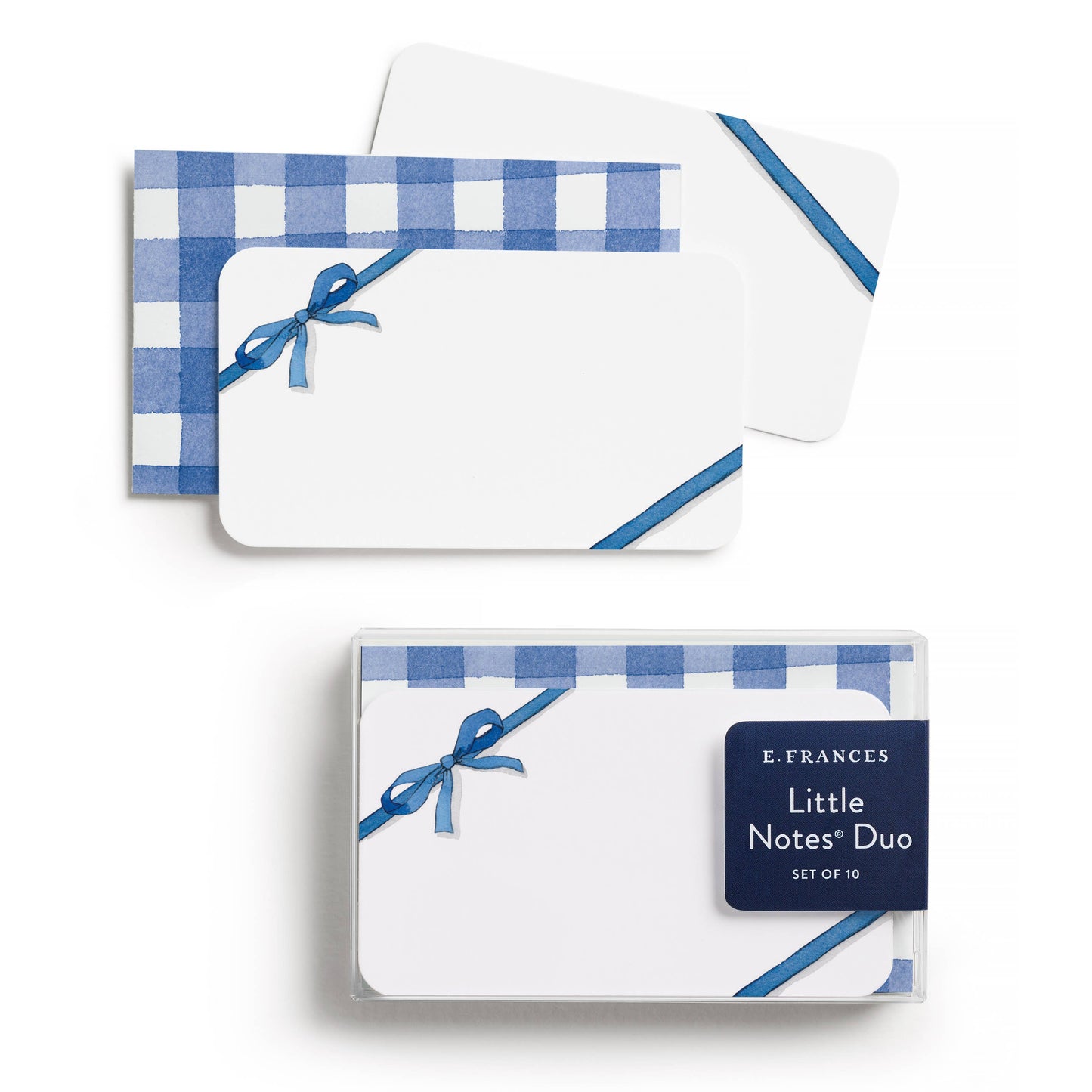 Blue Bow Little Note Cards