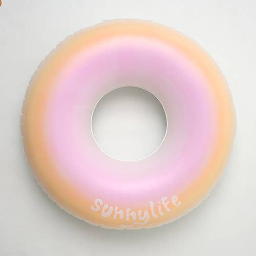 Tube Pool Ring Sunset Gradient Multi