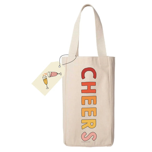 Sherbet Cheers Wine Bag
