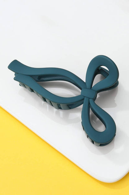 Matte Bow Hair Clips (assorted)