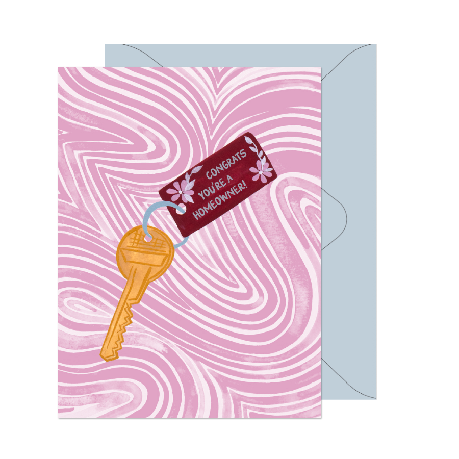 Congrats You're a Homeowner Card