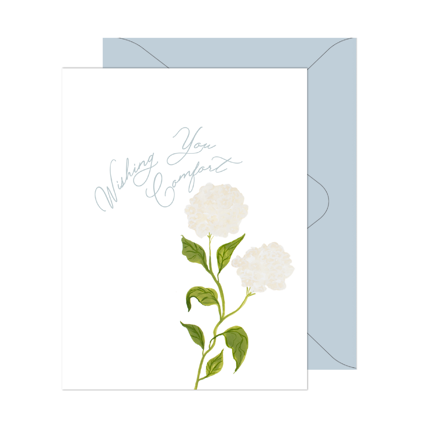 Wishing You Comfort Flower Card
