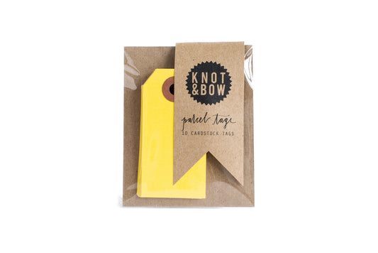 Yellow Gift Tags