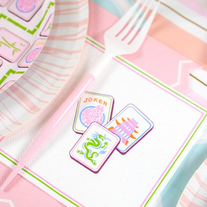 Mahjong Cocktail Napkins