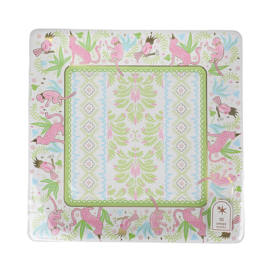 Party Animals Dinner Plate