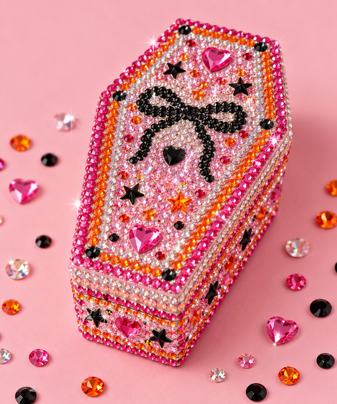 Bedazzled Coffin Trinket Box Workshop October 11, 4 p.m. - 6 p.m.