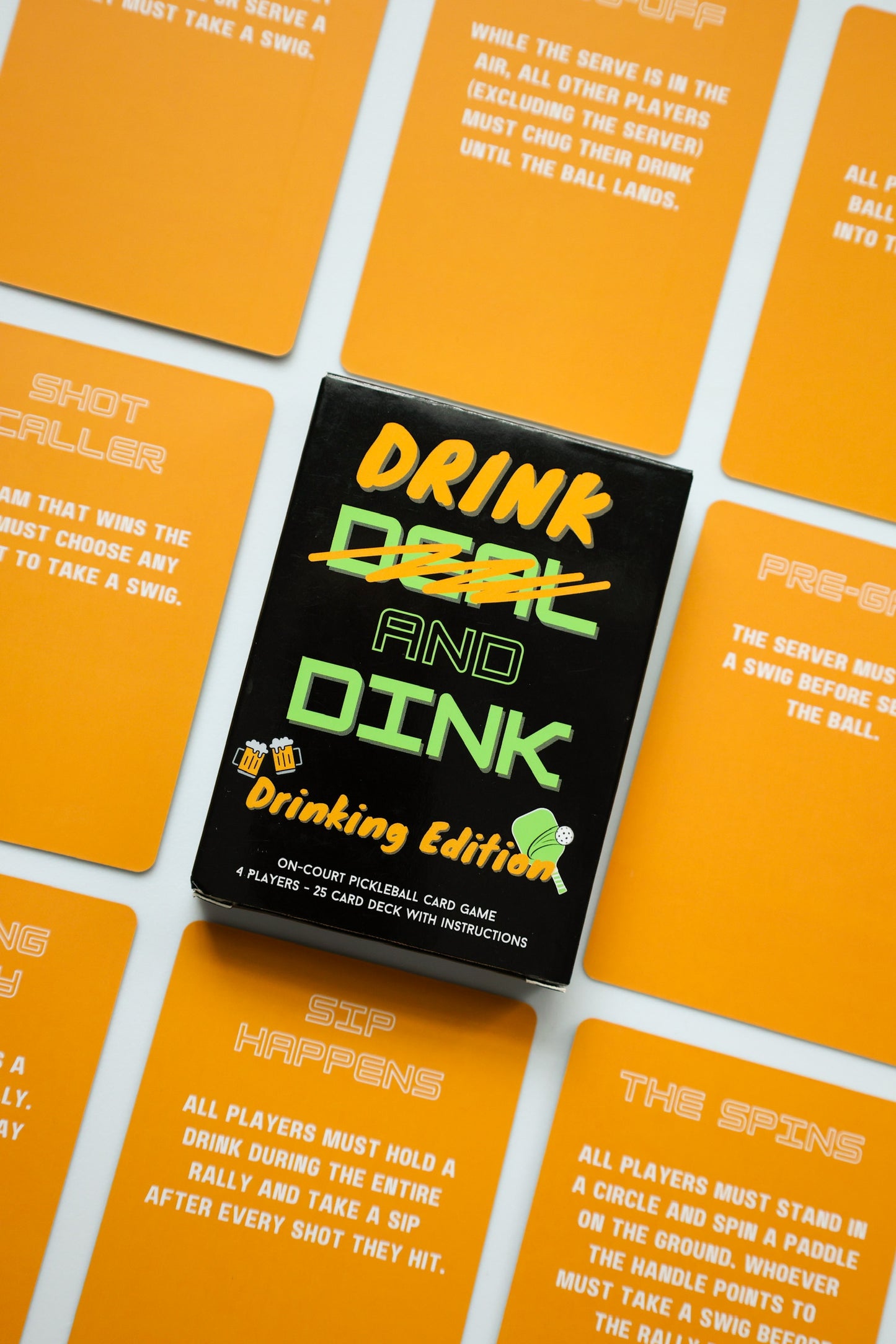 Drink and Dink Card Game