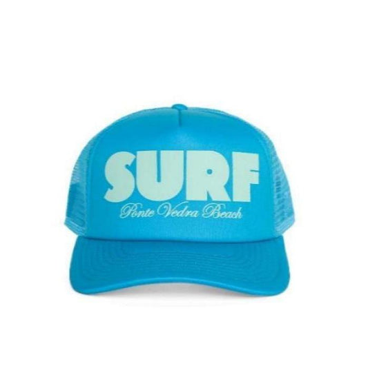 Socially Seri Surf Trucker Hat - Blue