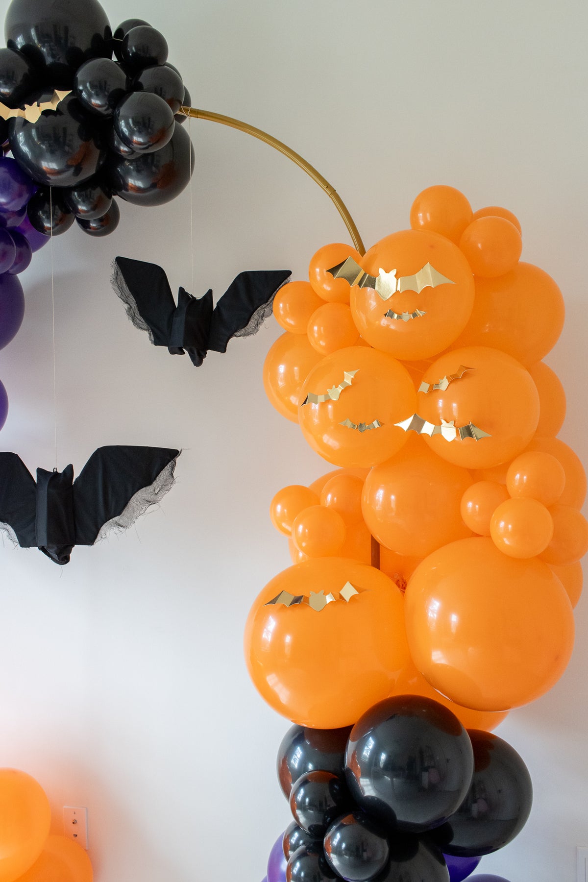 Bats & Balloons Backdrop