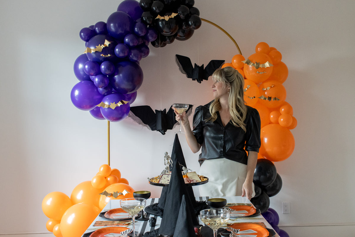 Bats & Balloons Backdrop