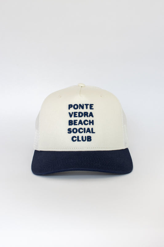 Socially Seri PVB Social Club Truckers Hat