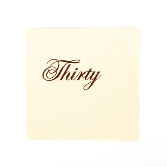 Socially Seri by The Social Society Thirty Napkins
