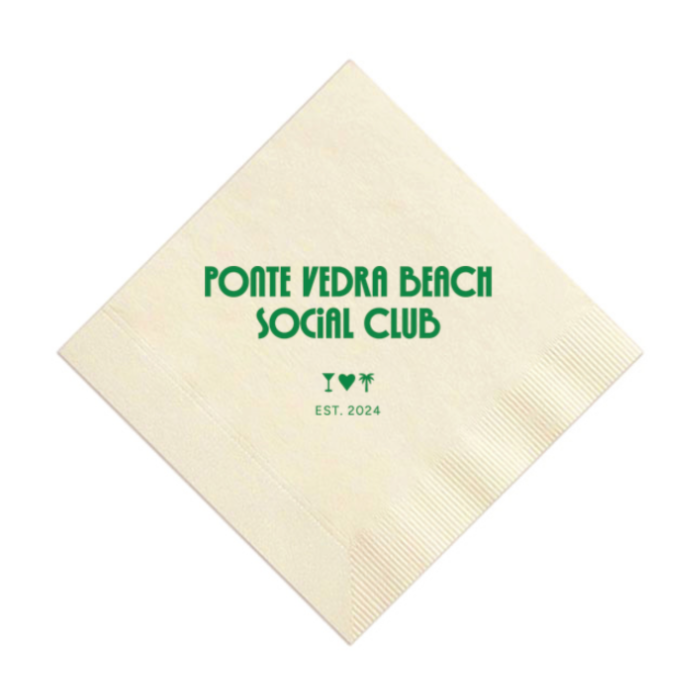 Socially Seri PVB Social Cocktail Napkins