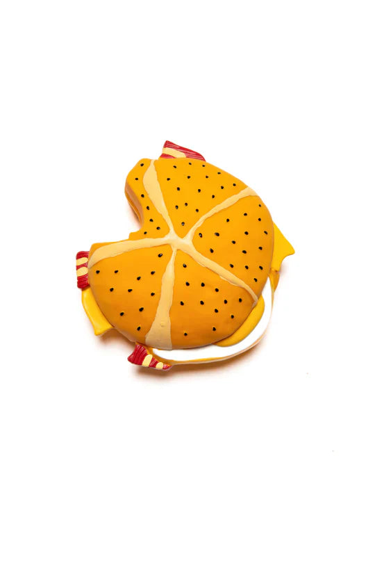 Bacon Egg and Cheese Sandwich Shaped Teether