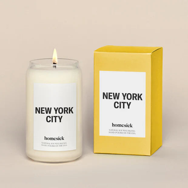 Homesick New York City Candle