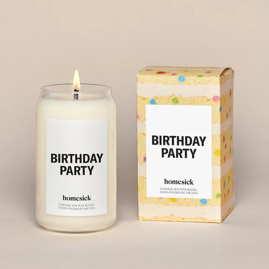 Homesick Birthday Party Candle