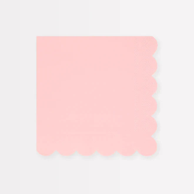 Cotton Candy Pink Large Napkins